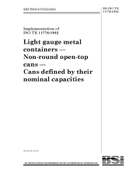 BS ISO TR 11776:1992