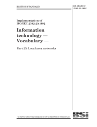 BS ISO/IEC 2382-25:1992
