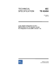 IEC TS 62404:2007