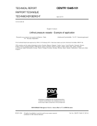 CEN/TR 13445-101:2015
