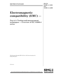 BS EN 61000-4-1:2001