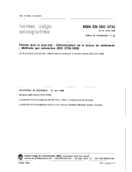NBN EN ISO 3735:1999