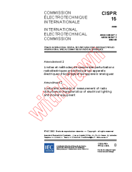 CISPR 15:2000/AMD2:2002