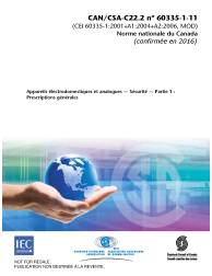 CAN/CSA-C22.2 NO. 60335-1:F11 (C2016)