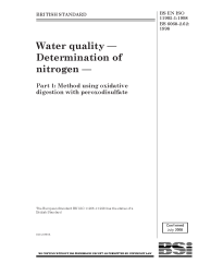 BS EN ISO 11905-1:1998