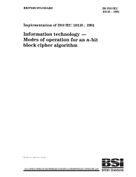 BS ISO/IEC 10116:1991