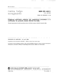 NBN EN 45011:1998