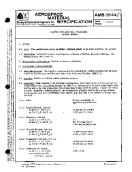 SAE AMS 3644/1:1994-09-01