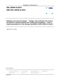 NBN ISO 18566-6:2021
