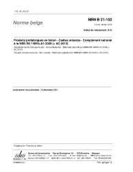 NBN B 21-102:2012