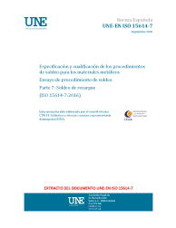 UNE-EN ISO 15614-7:2020