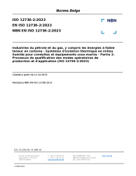 NBN EN ISO 12736-2:2023