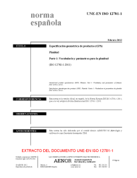 UNE-EN ISO 12781-1:2012