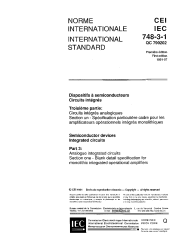 IEC 60748-3-1:1991