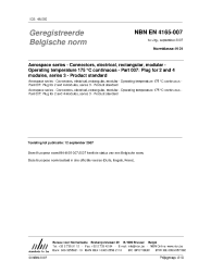 NBN EN 4165-007:2007
