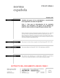 UNE-EN 15042-1:2007 (R2017)