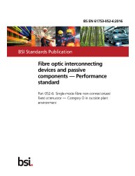 BS EN 61753-052-6:2016