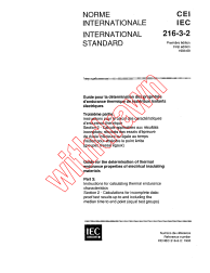 IEC 60216-3-2:1993