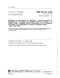 NBN EN ISO 13783:1997