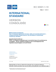 IEC 60601-1-10:2007+AMD1:2013 Consolidated