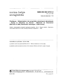 NBN EN ISO 6721-3:1996