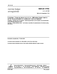 NBN EN 15766:2009