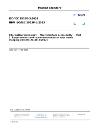 NBN ISO/IEC 29138-3:2023
