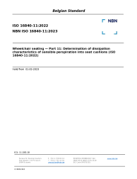 NBN ISO 16840-11:2023