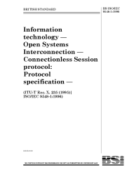 BS ISO/IEC 9548-1:1996