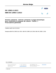 NBN EN 12983-1:2023