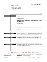 UNE-EN ISO 8974:2002