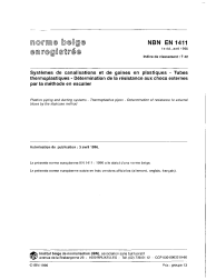 NBN EN 1411:1996