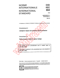 IEC 60662:1980/AMD4:1992