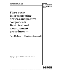 BS EN 61300-2-1:1997