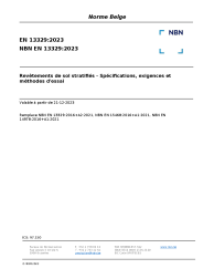 NBN EN 13329:2023