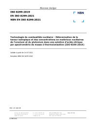 NBN EN ISO 8299:2021