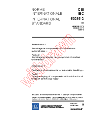 IEC 60286-2:1997/AMD1:2002
