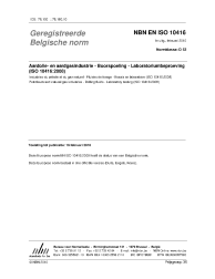 NBN EN ISO 10416:2010