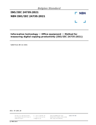 NBN ISO/IEC 24735:2021