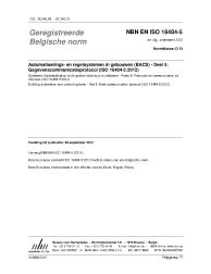 NBN EN ISO 16484-5:2014