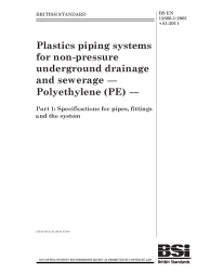 BS EN 12666-1:2005+A1:2011