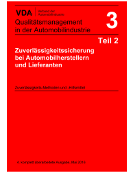 VDA Band 3 Teil 2:2016-05