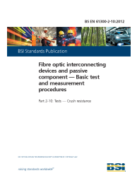 BS EN 61300-2-10:2012