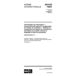 ISO/IEC 14651:2001/AMD2:2005
