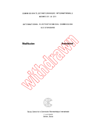 IEC 60086-1:1987/AMD1:1989