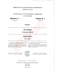 IEC 60086-1:1976/AMD2:1980