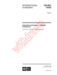 ISO/IEC 14764:1999