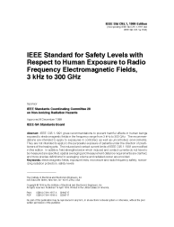 IEEE C95.1 Edition:1999