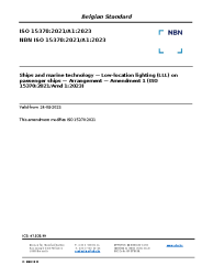 NBN ISO 15370:2021/A1:2023