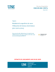 UNE-EN ISO 19076:2017